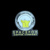 SpaceFox Coffee Company Sticker - Dark Mode